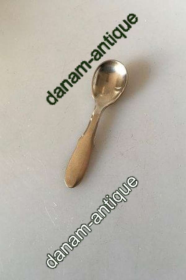 Georg Jensen Stainless 'Mitra' Matte Salt Spoon