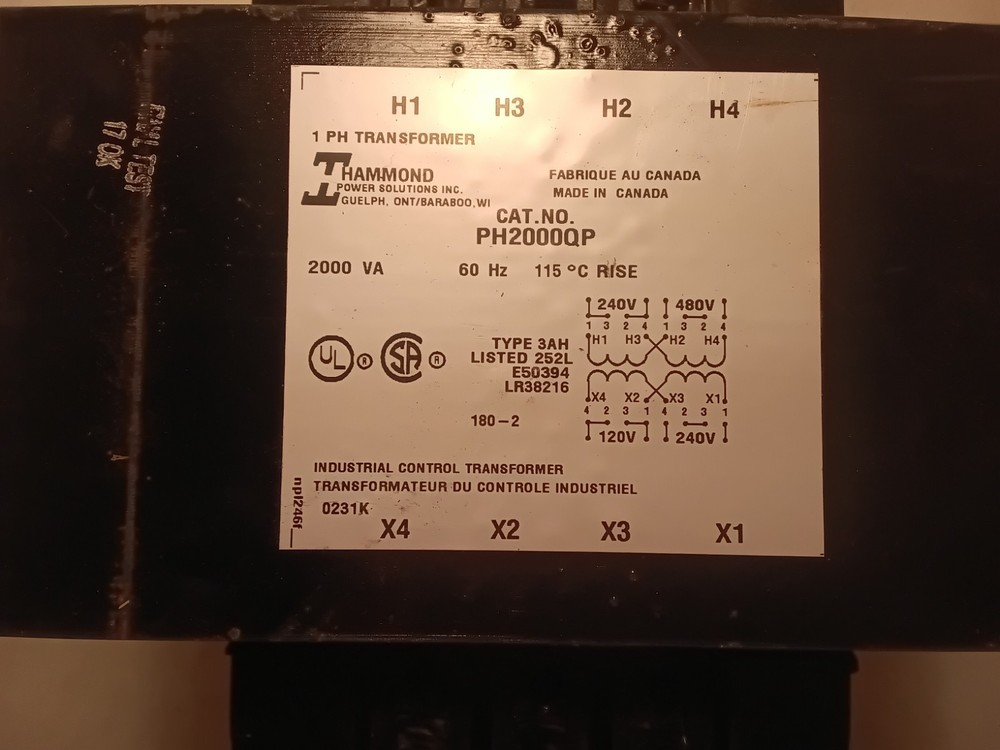 HAMMOND POWER SOLUTIONS PH2000QP (M4B)