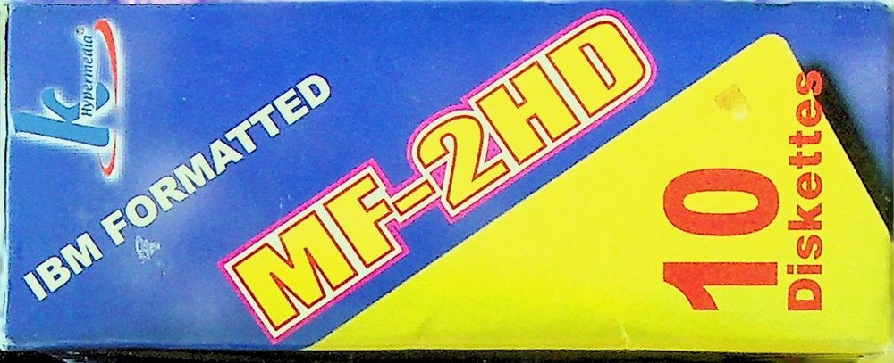 KHypermedia MF-2HD IBM Formatted Diskettes 1.44 MB - Sealed Box