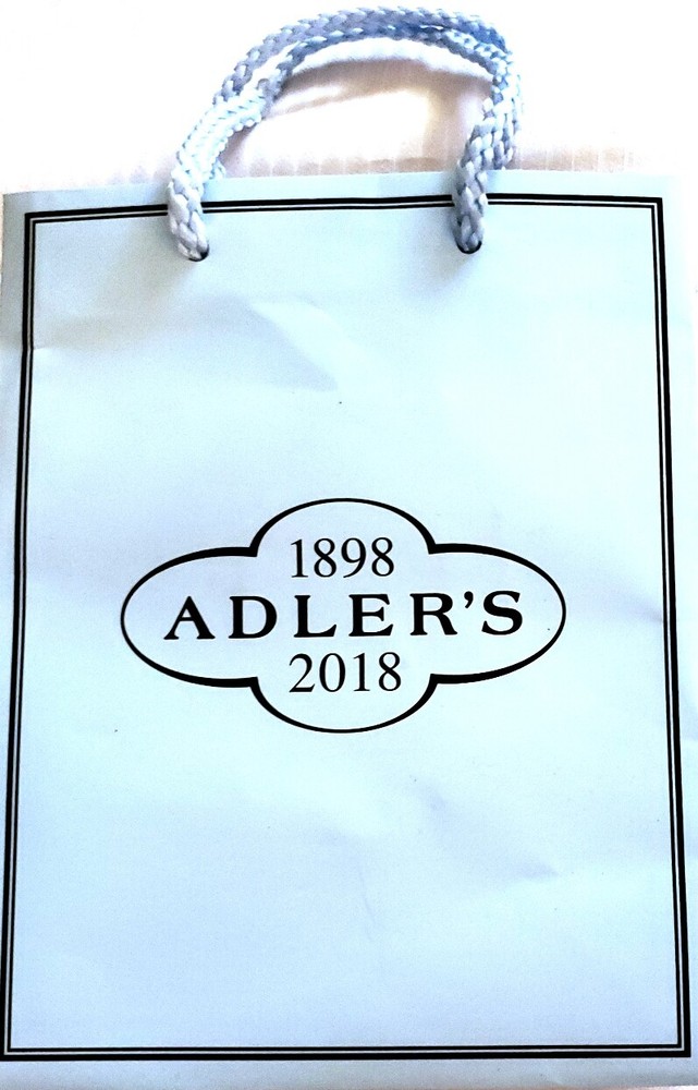 Promo 9" Light Blue Gift Bag Adlers