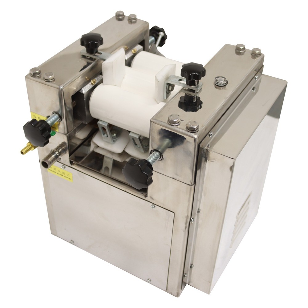 110V 3-Roll Zirconia Ceramic Roll Grinding Machine Laboratory Paste Grinder Mill