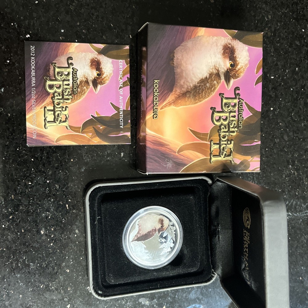 2012 Australian Bush Babies II 1/2 oz Silver Proof KOOKABURRA