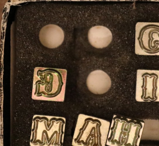 Craftool 8130 Alphabet 1/2"