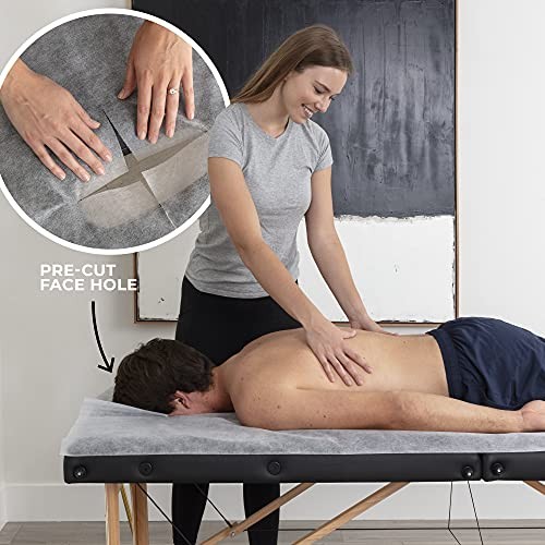 Disposable Massage Table Sheets - 60 Sheets Per Roll - Recyclable 1 Roll