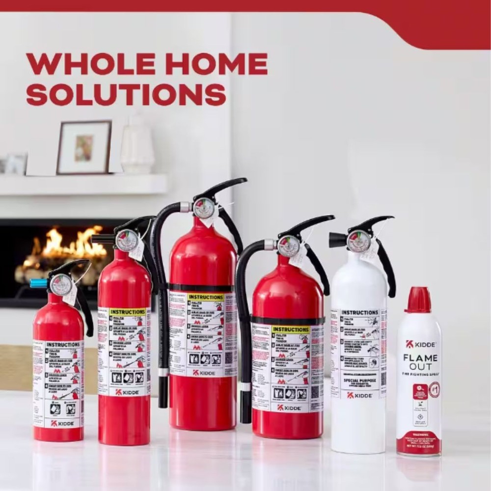 (2 pack) Kidde Basic Fire Extinguisher for Home, Residential 1A10BC