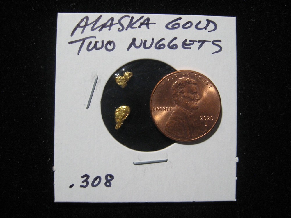 ALASKA GOLD NUGGETS  .308 GRAM