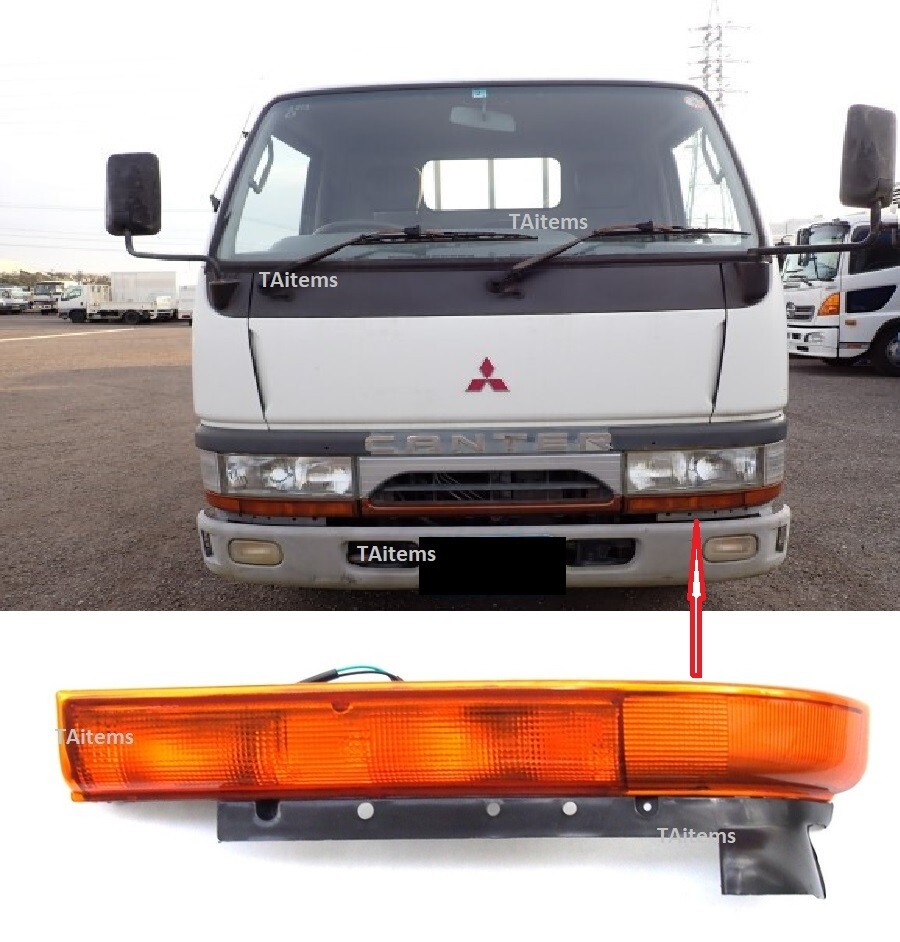 LEFT FRONT TURN INDICATOR LIGHT LAMP FITS FOR MITSUBISHI CANTER 1993-1997
