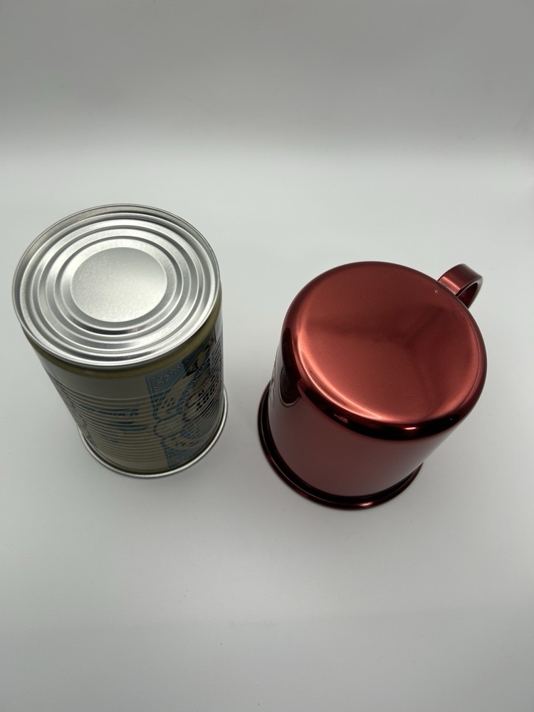 Deep Eddy Vodka Collectible Glass Mug Tin