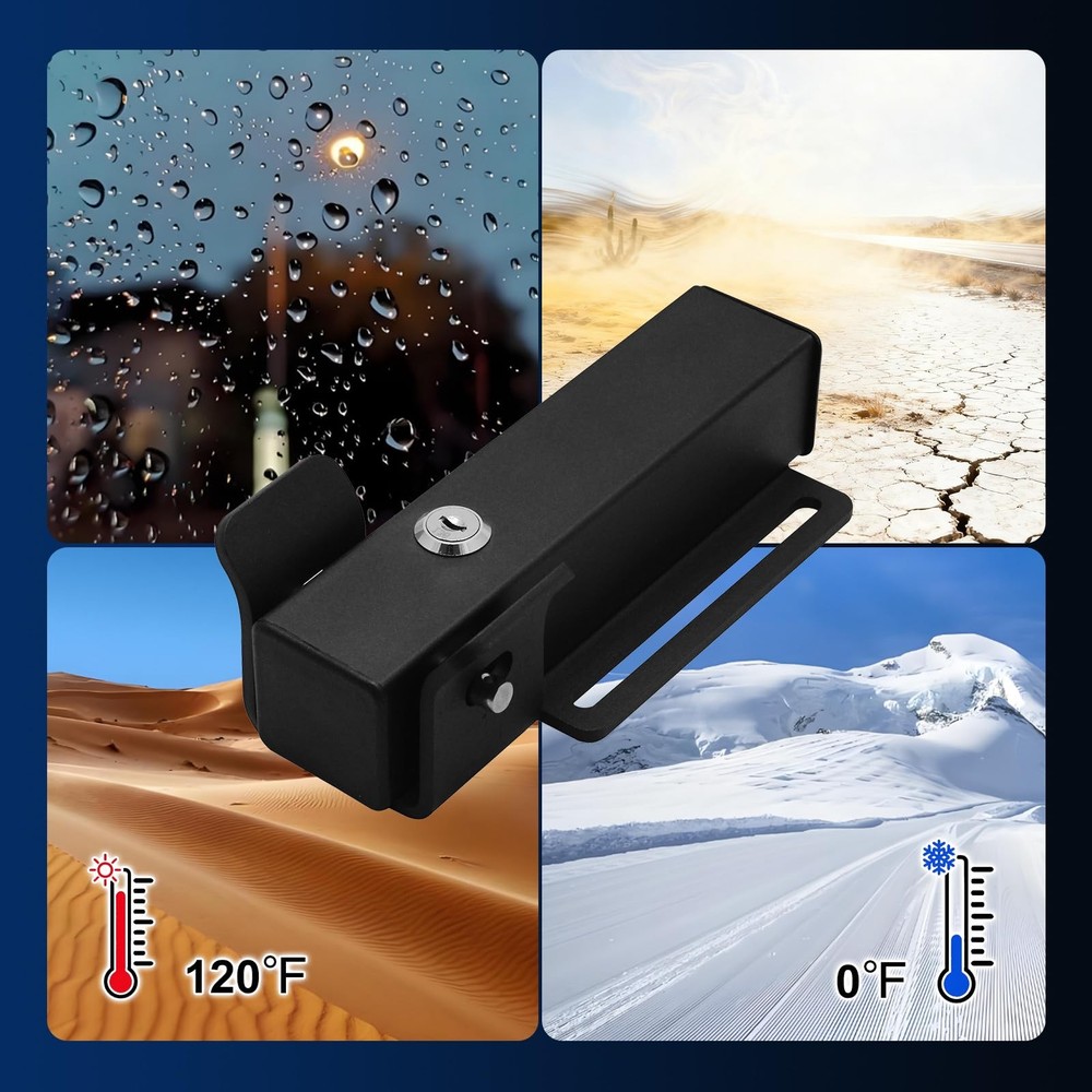 Universal Automatic Electric Gate Lock Gate Operator System Device Safe Secur...