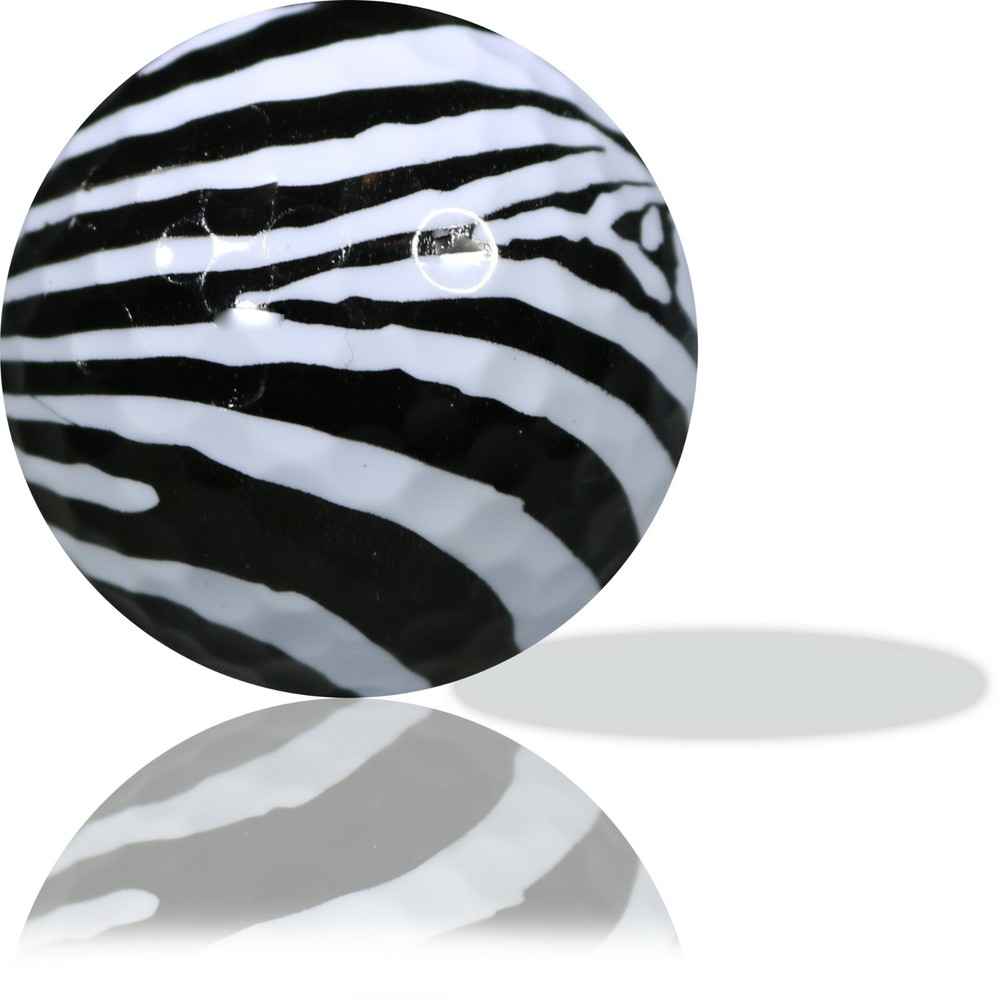 Zebra Golf Balls 12 Pack - Great Gift Idea!