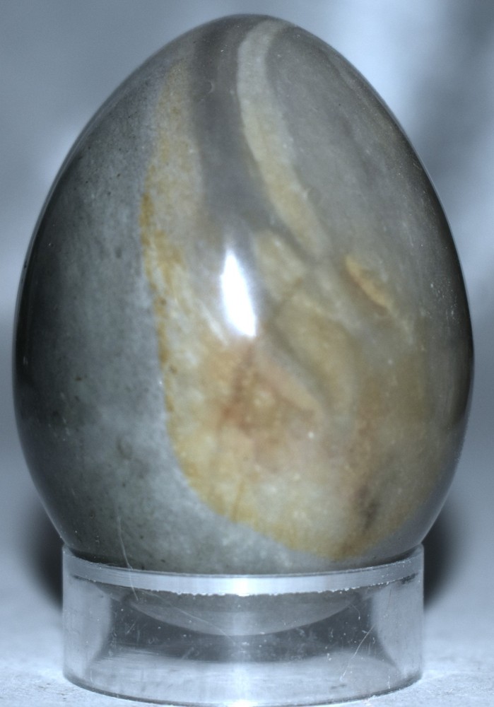 Polychrome Jasper Egg w/Stand 2.13"/118 Grams