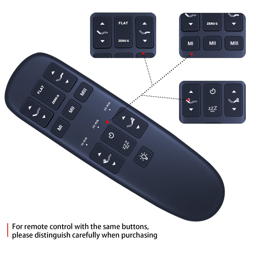 Remote Control For Blissful Nights z4 e4 e6 Adjustable Bed Frame