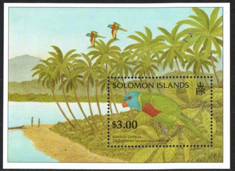 Solomon Islands Stamp 823  - Birds