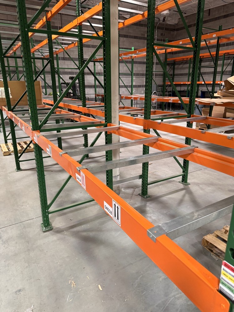 Warehouse Pallet Racking Frames, Beams, Pallet Supports, Row Spacers, Guard Rail