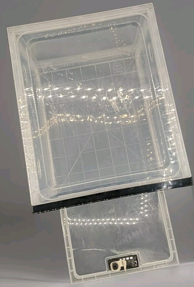 Lockable Box Safe Clear Large Combination Lock For Medication, Electronics, More