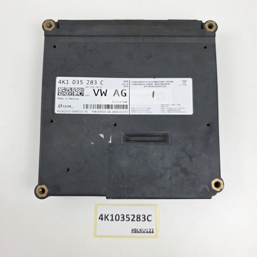 2017-2024 Audi S5 Emergency Call Communication Control Module 4K1035283C