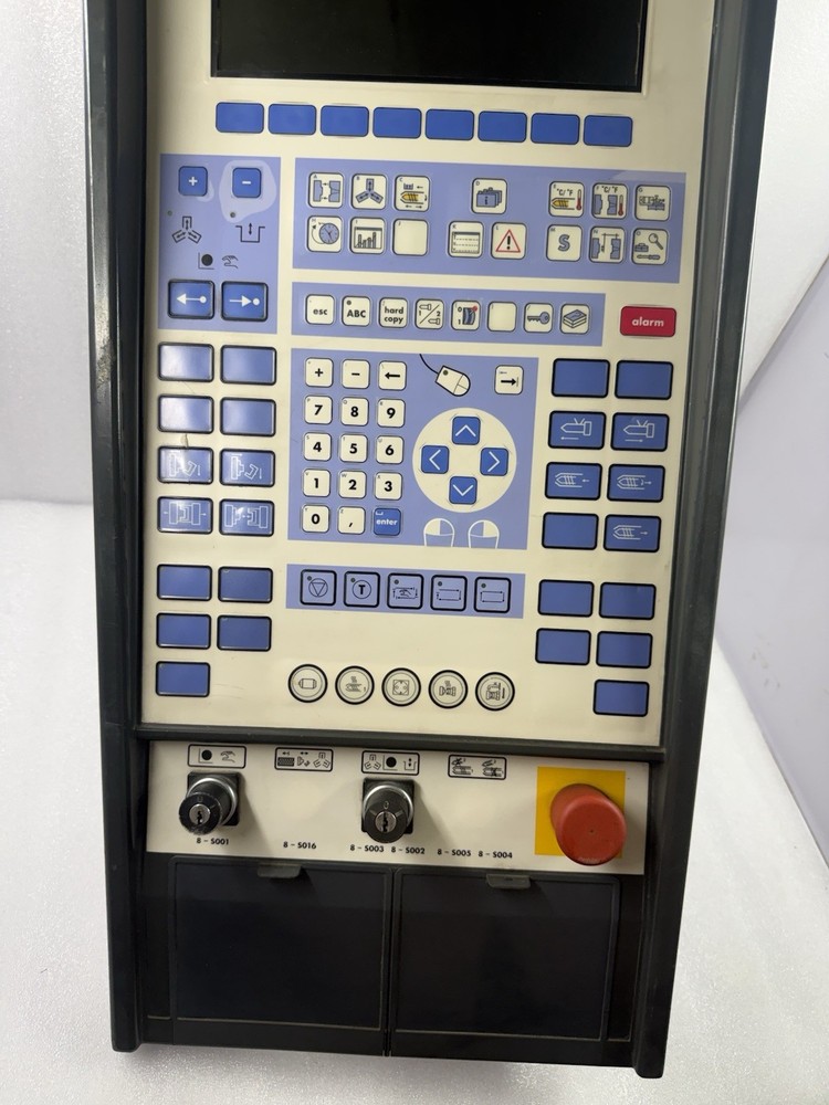 KRAUSS MAFFEI MC4 CONTROLL PANEL W/HMI FOR INJECTION MOULDING MACHINE (TESTED)