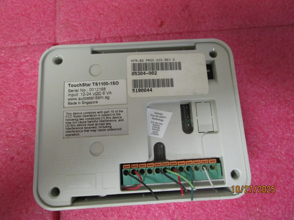 Keri System TS1100-1SO Fingerprint Security Access Control Reader Keypad