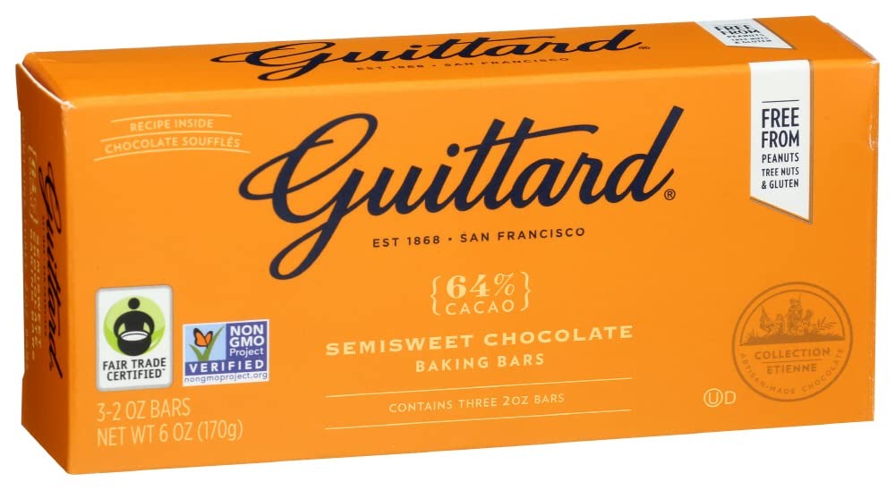 , Semisweet Baking Bar, 2 Ounce, 3 Count