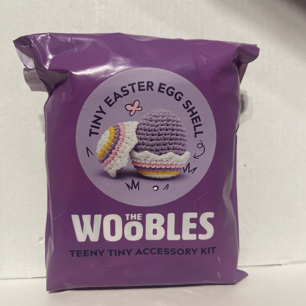 Tiny Easter Egg Shell The Woobles Teeny Tiny Accessory Kit New Sealed