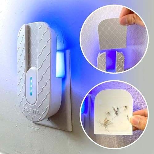 BugMD No Buzz Zone Refiller Pad (6 Refills) - Sticky Insect Trap, No Harsh