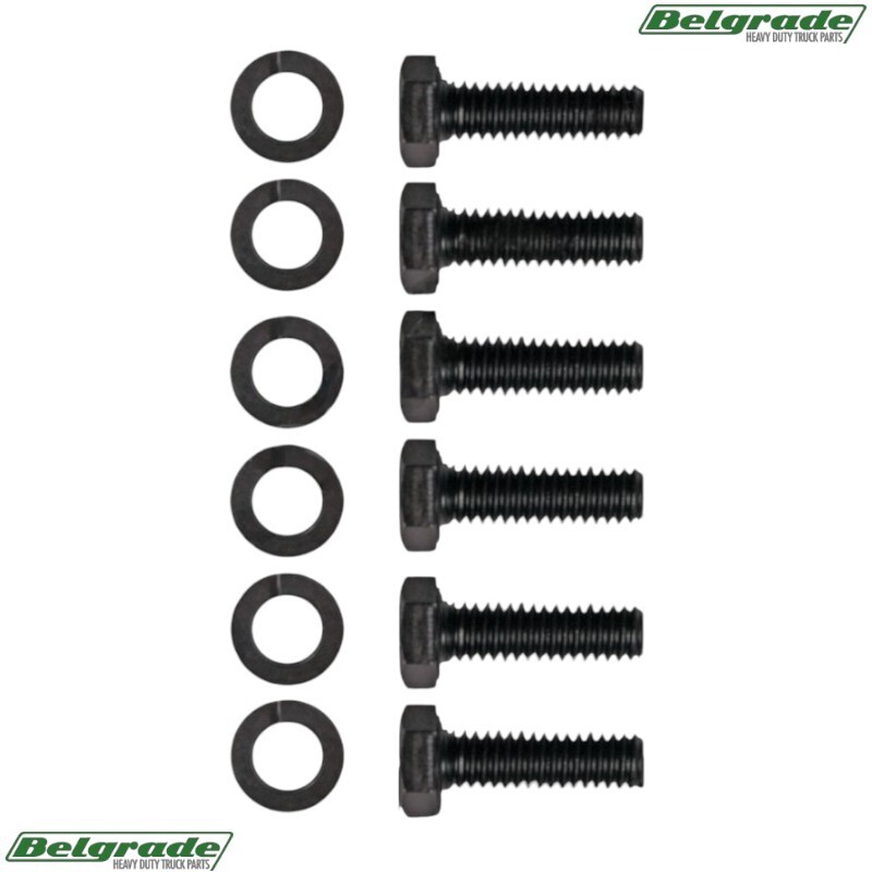 537.1106 Universal Hub Cap Hardware Kit - 6 Bolt