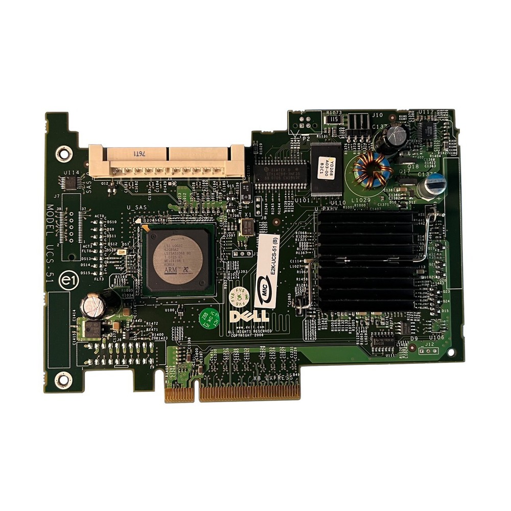 Dell UN939 GU186 SAS 5IR Controller w/o Bracket UCS-51