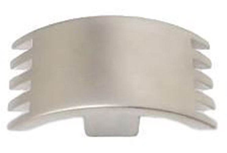 2" Sector Knob Matte Nickel