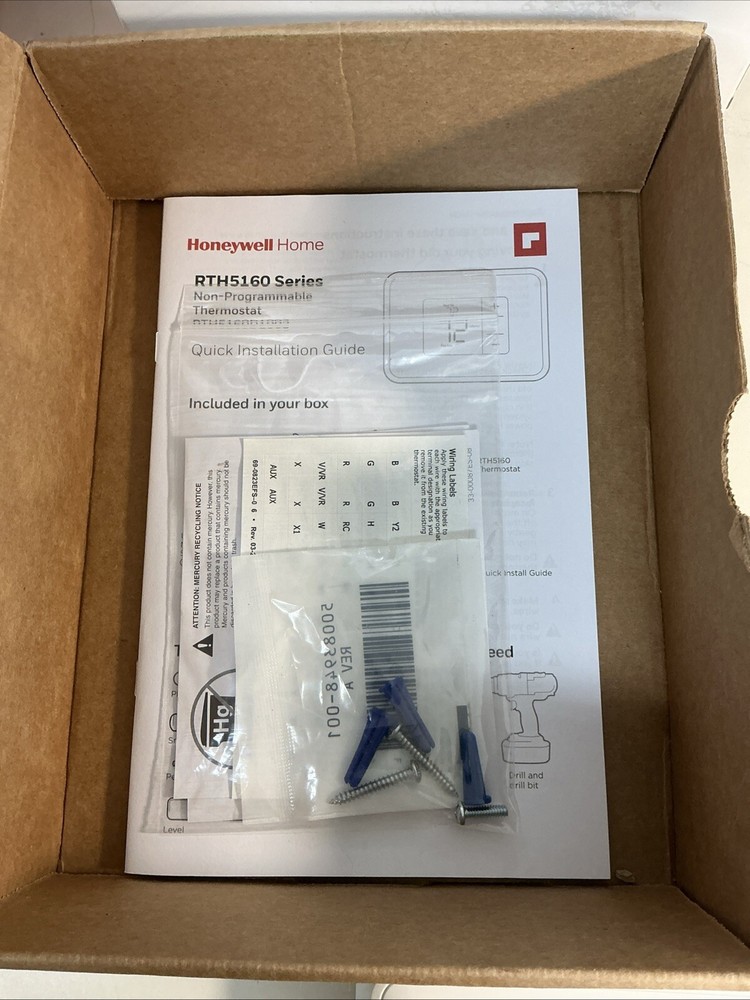 Honeywell RTH5160 Non-Programmable Thermostat