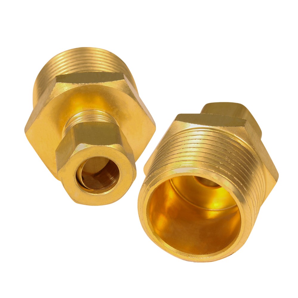 Highcraft Compression x Male Reducing Adapter Pipe Fitting; Lead Free Brass