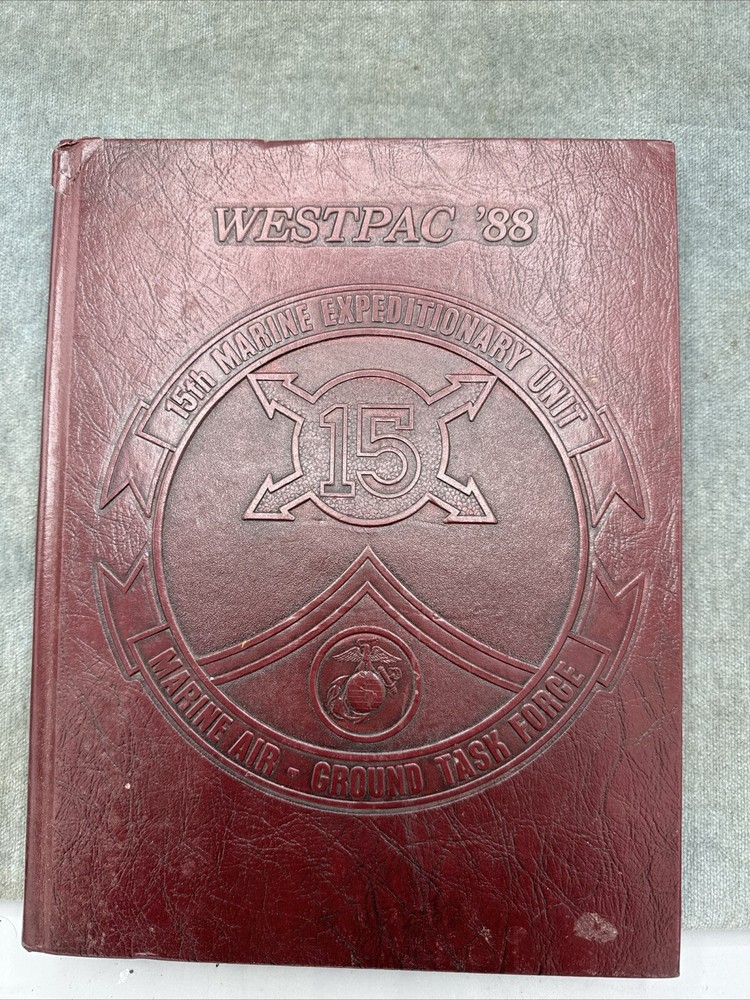 WESTPAC '88 15th MARINE EXPEDITIONARY UNIT Deployment Cruise Book