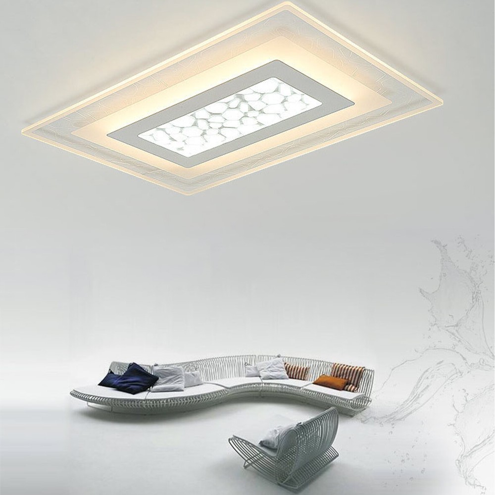Modern Acrylic Flush Mount LED Ceiling Light Kitchen Bedroom Down Lighting Lamp
