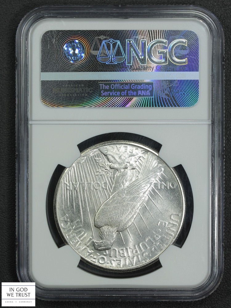 1926 Peace Silver Dollar $1 NGC MS 64 CAC