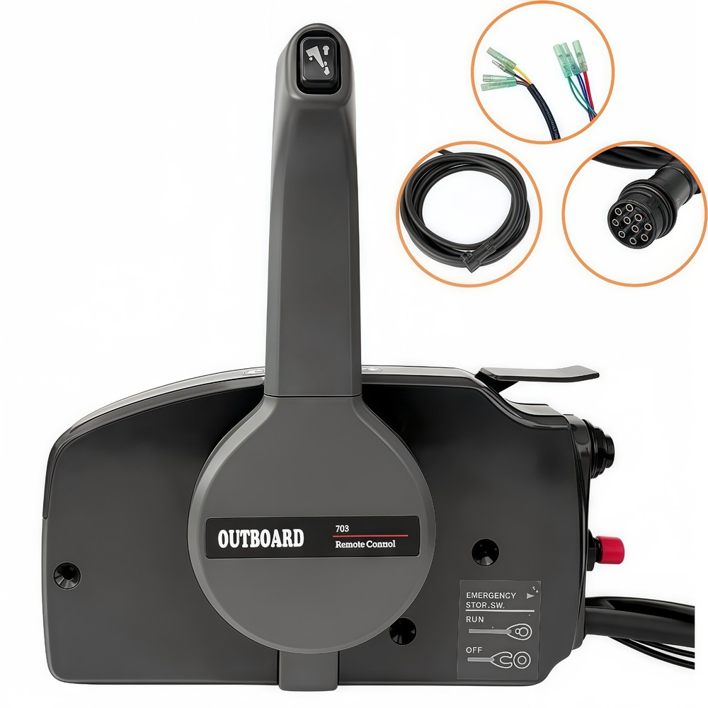 Mechanical 703 Side Mount Control Box Pull to Open with Choke, 10 Pin Harness