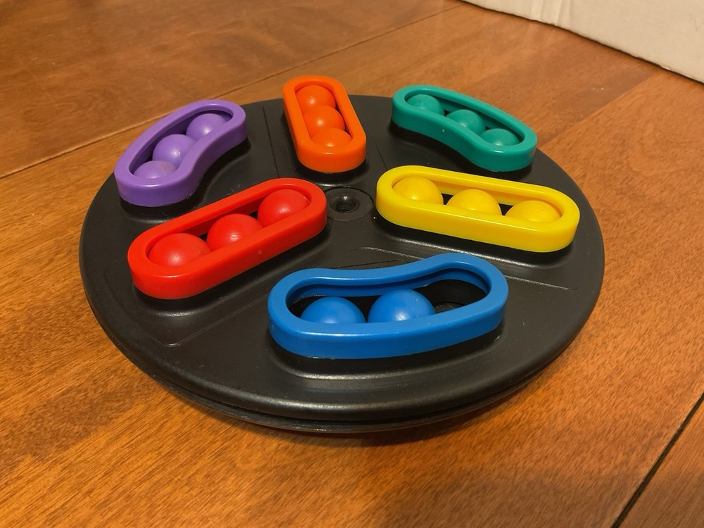 Vintage BACK SPIN Binary Arts Brain Teaser Puzzle Game Backspin Clean