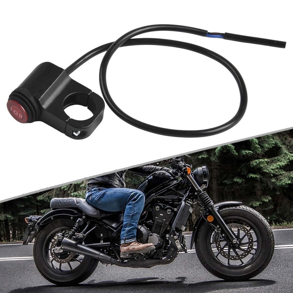 Compact Design Motorcycle Light Control Switch with Waterproof Feature