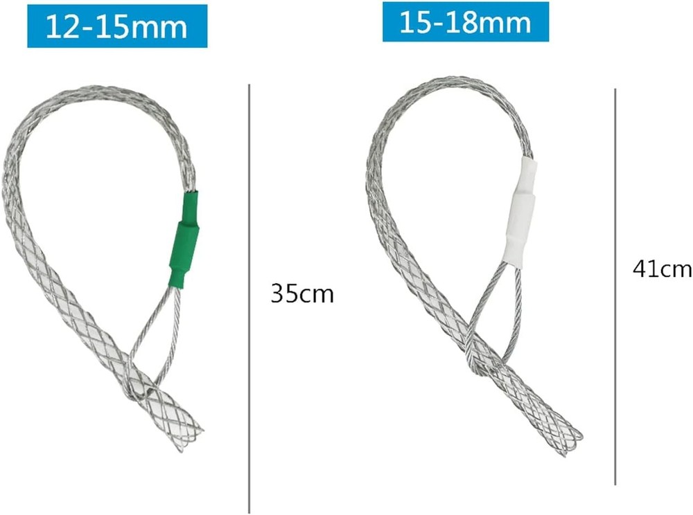 Metal Cable Puller Socks Cable Puller Wire Grip Cable Pipe Conduit Puller Wire G