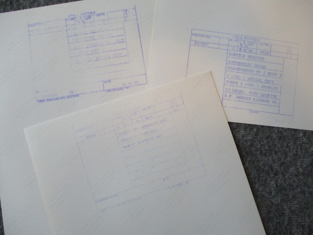 NASA MSFC SPACE SHUTTLE ORBITER VIBRATION TESTING PRESS RELEASE- 1st GEN PHOTOS+