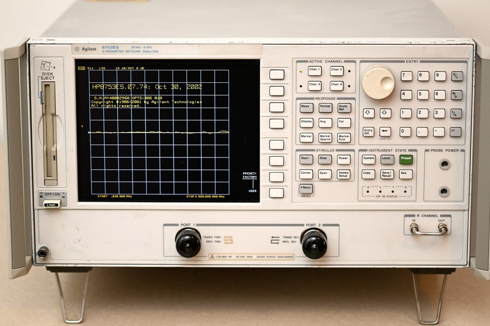 HP8753ES Network Analyzer Consulting via Video. Tutorial or Repair. 8753D 8753E