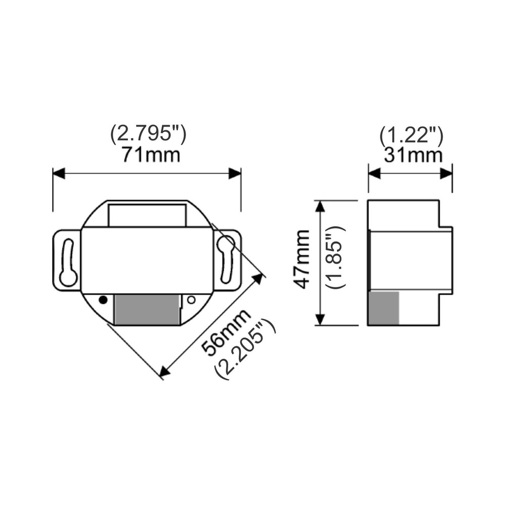 Casambi Smart Relay with Dual Switch