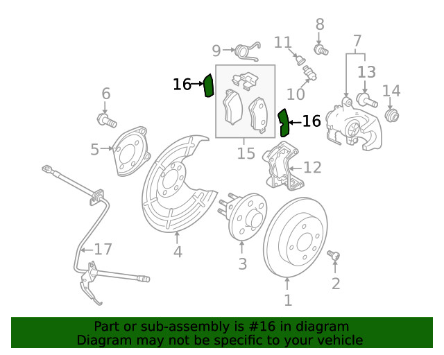 Genuine GM Mount Kit 93179863