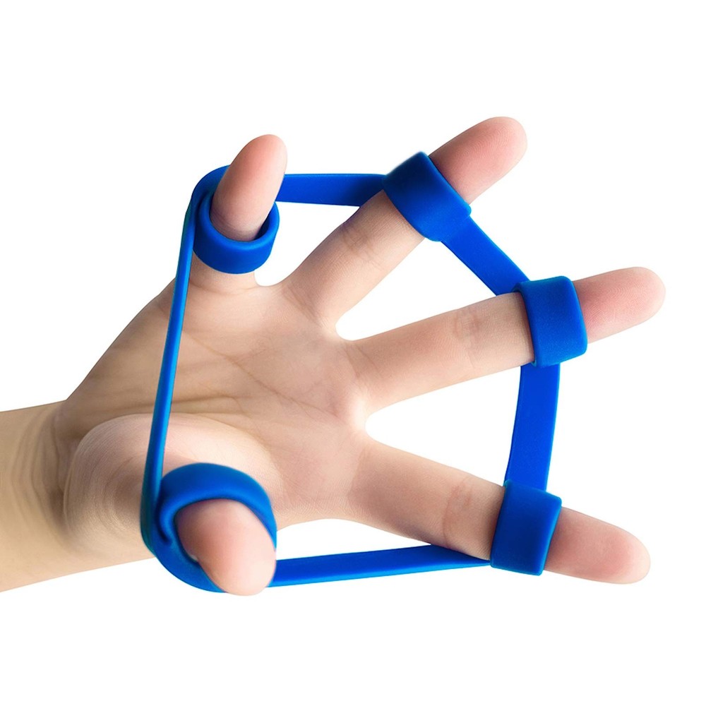 Airisland Finger Stretcher Hand Resistance Bands Extensor Black