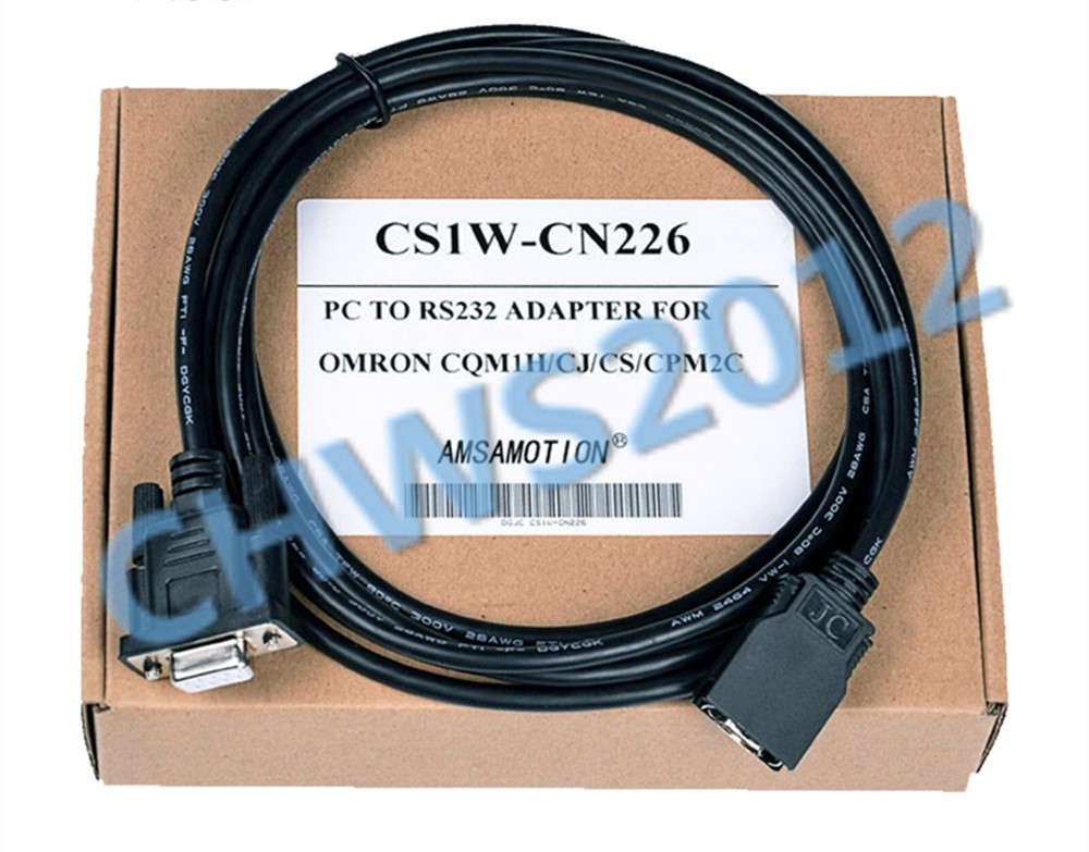 1 PCS For CS1W-CN226 PLC programming cable / data download line