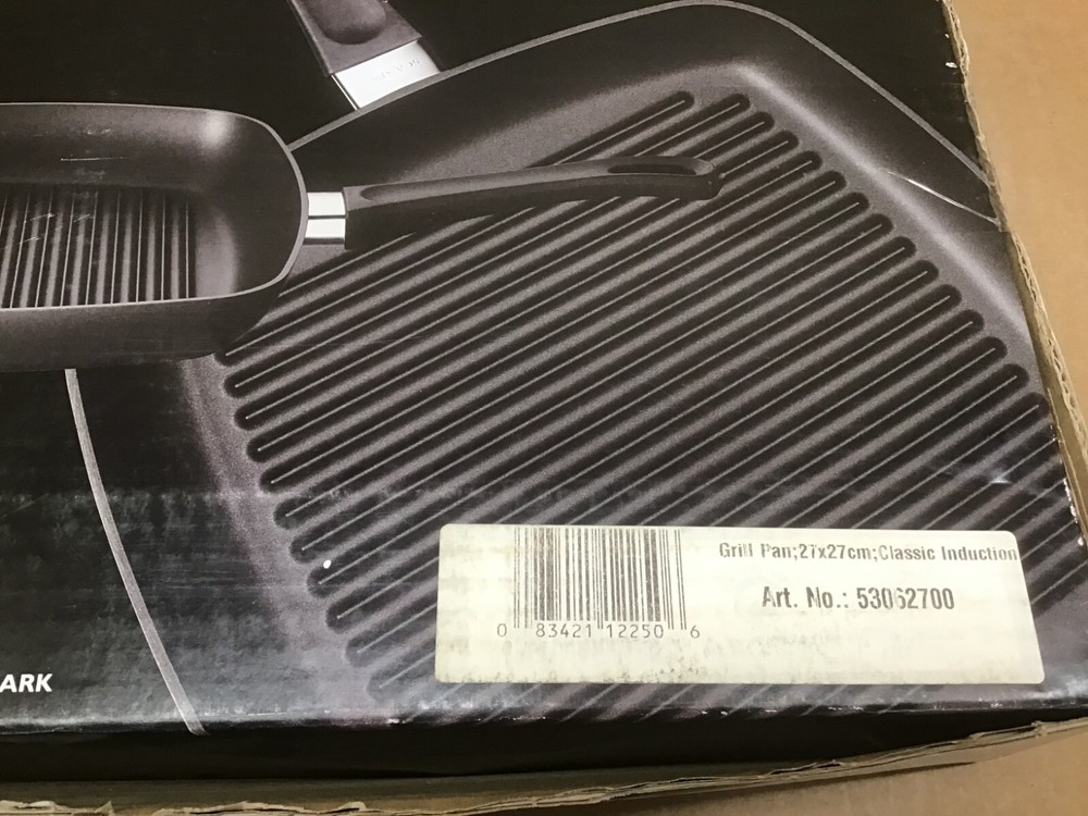 Scanpan Classic Induction Grill Pan, 10.5", Black