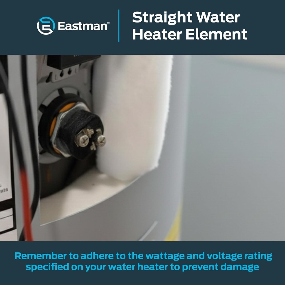 Efficient High Watt Density Water Heater Element - 5500W, Fits Standard Heaters