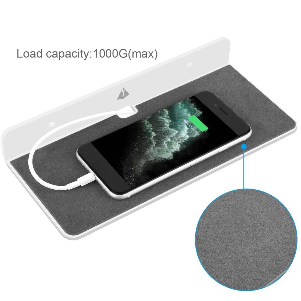 Wall Shelf Speaker Stand, Acrylic Wall Mount Display Shelf for Bluetooth1388