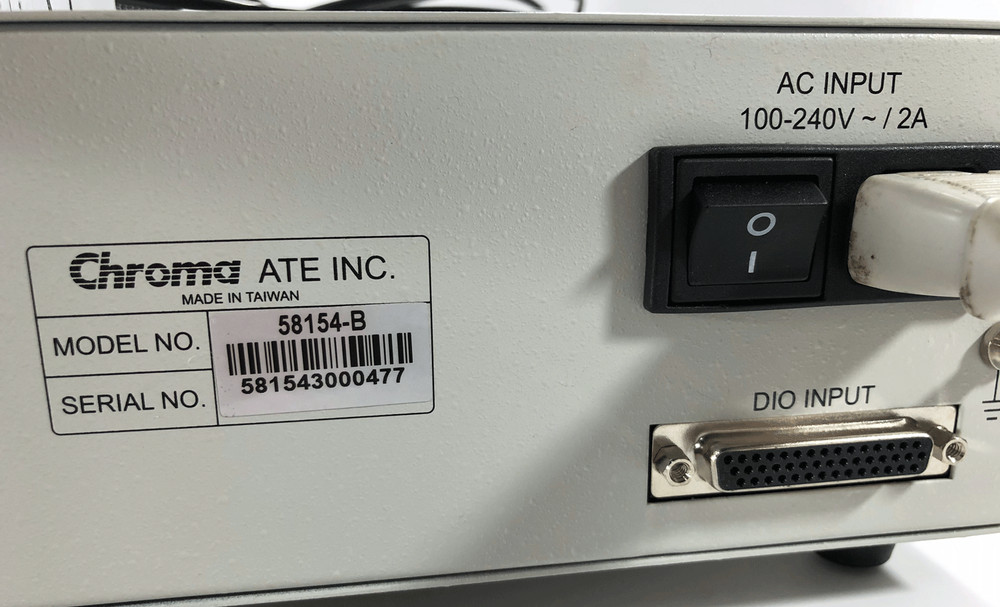 Chroma 58154-B ESD Electrostatic Test Module Controller 4kV/400V + PXI Interface