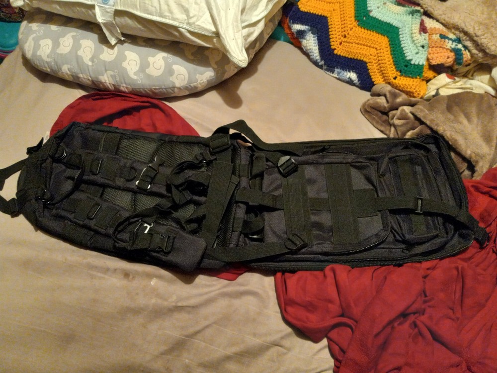 Military Molle Tactical Backpack Black