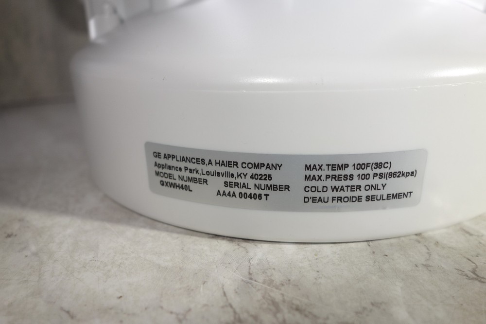 GE GXWH40L Replacement Whole House Water Filter Head with By-Pass Valve Handle