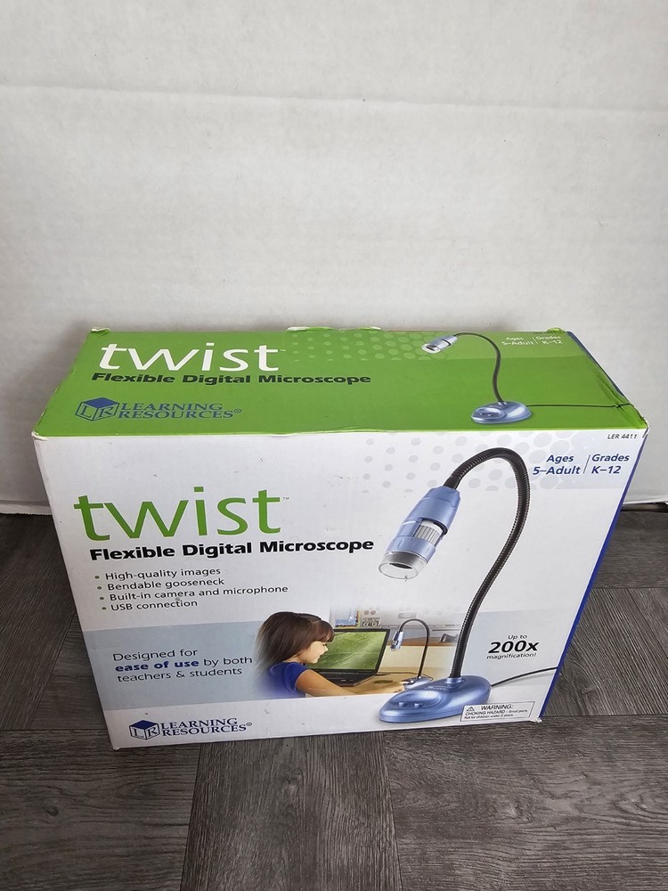 Twist Flexible Digital Microscope - Learning Resources